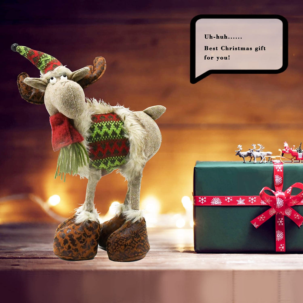 Christmas Deer Gnome Decoration