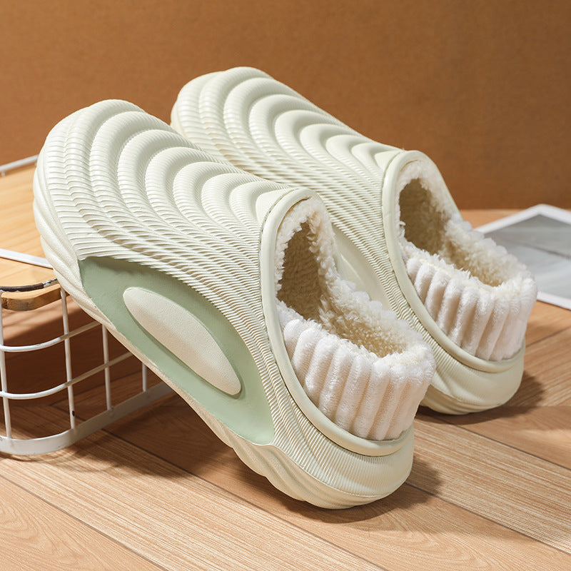 New Waterproof Cotton Slippers For Men Winter Outdoor Wear