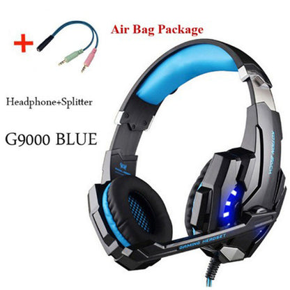 Wired Gaming Headset and Mouse Combo
