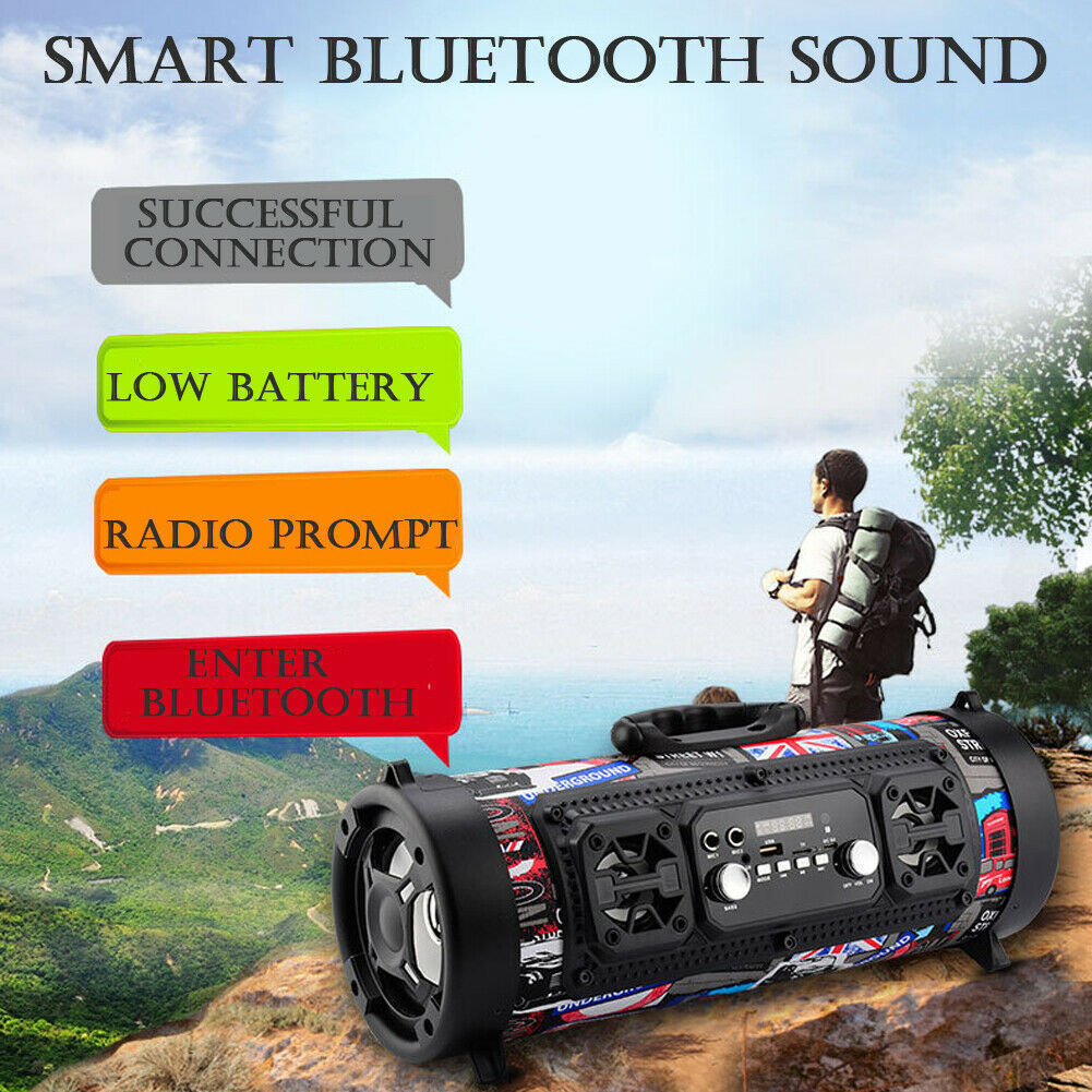 Portable Waterproof Bluetooth Speaker
