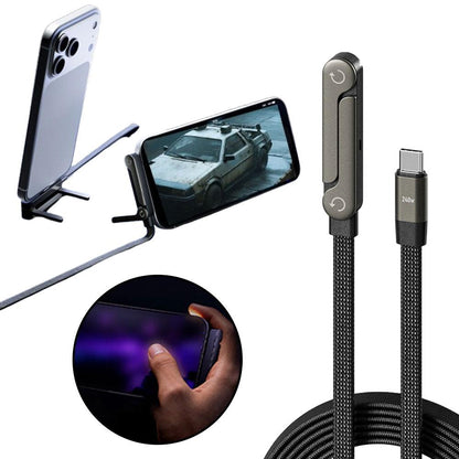 Fast Charging Foldable Bracket Data Cable fast charging