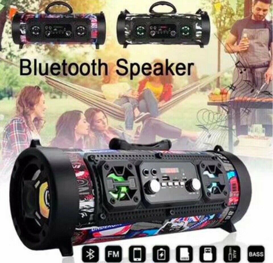 Portable Waterproof Bluetooth Speaker
