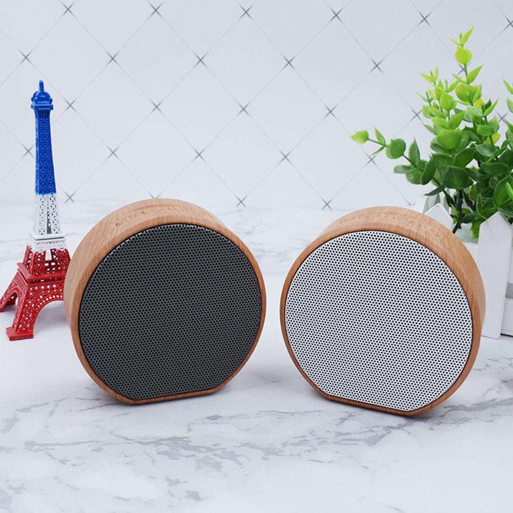 Wood Bluetooth Speaker Portable Outdoor Wireless