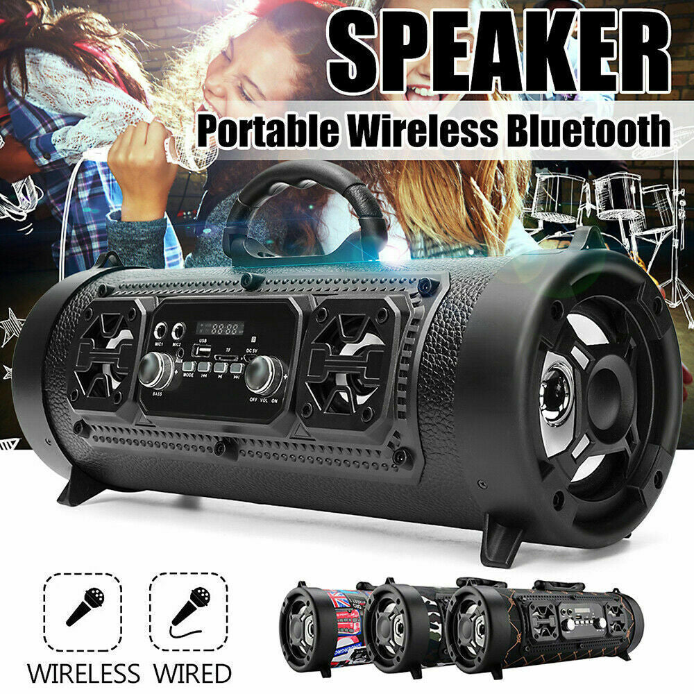 Portable Waterproof Bluetooth Speaker