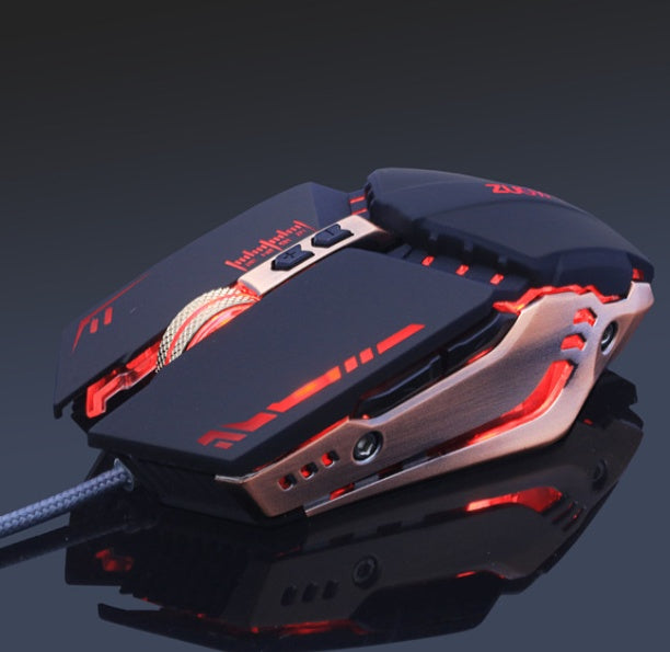 Wired Gaming Headset and Mouse Combo