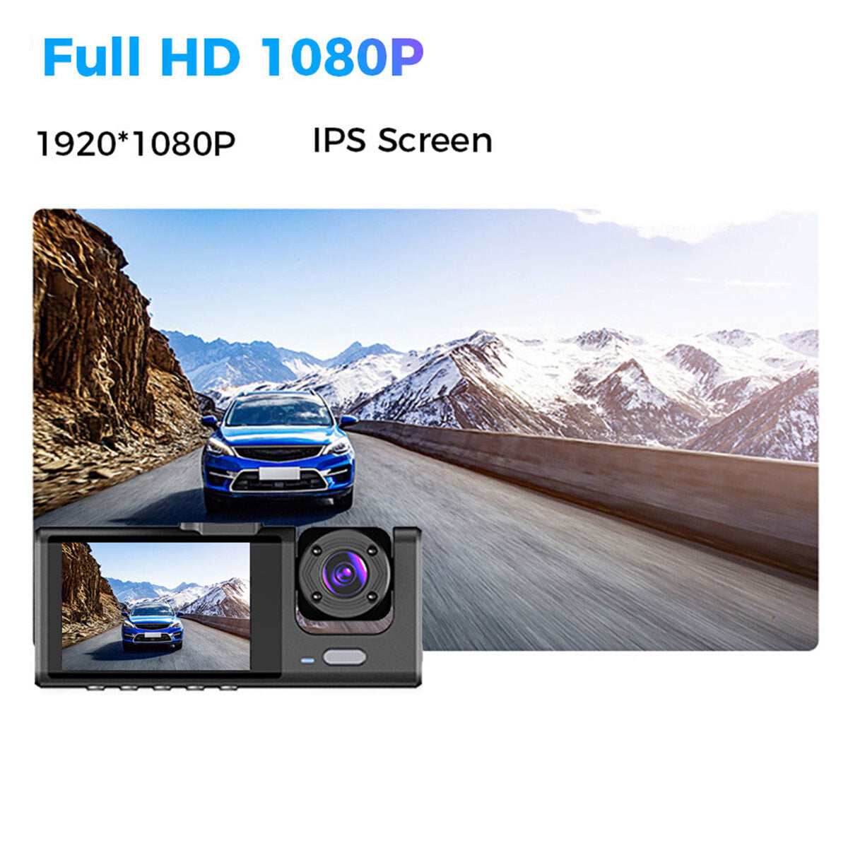 1080P Dual Lens Car Dash Cam