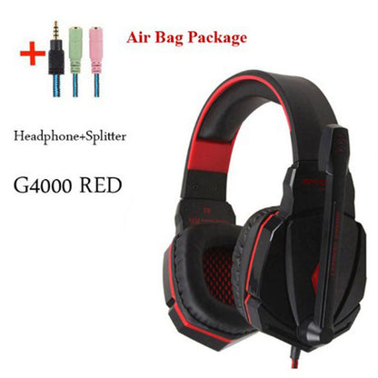 Wired Gaming Headset and Mouse Combo