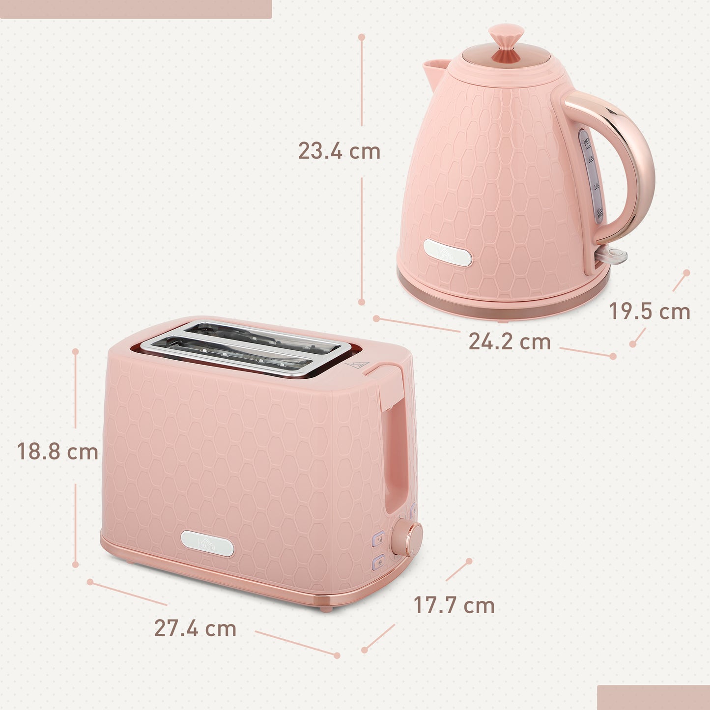 Kettle and Toaster Set