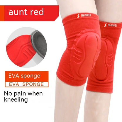 For Dancing Children's Sports Leg Guard Autumn And Winter Adult And Children Running Knee Pads