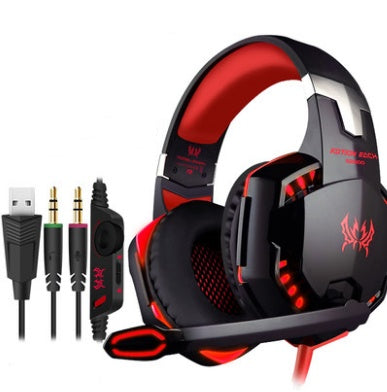 Wired Gaming Headset and Mouse Combo