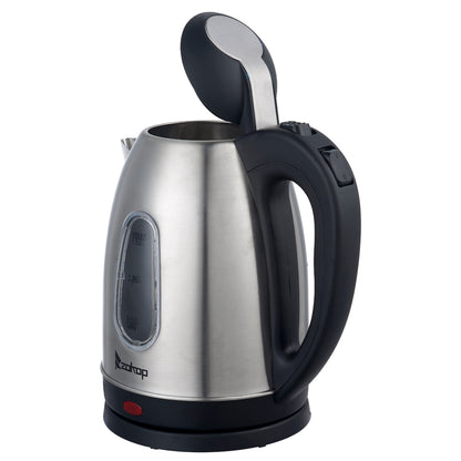 HD-1802S 220V 2000W 1.5L Stainless Steel Electric Kettle with Water Window