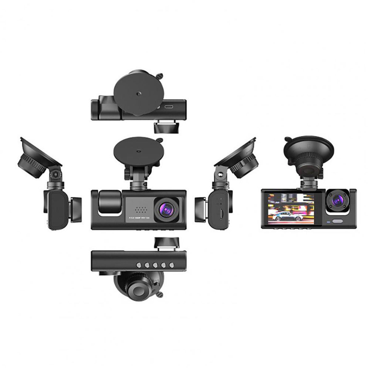 1080P Dual Lens Car Dash Cam