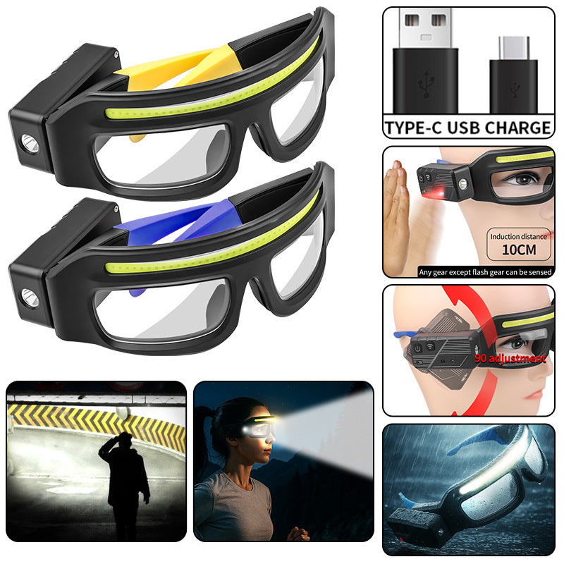 Multi-functional Glasses Light With Type-C Charging