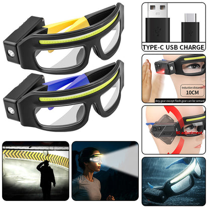 Multi-functional Glasses Light With Type-C Charging
