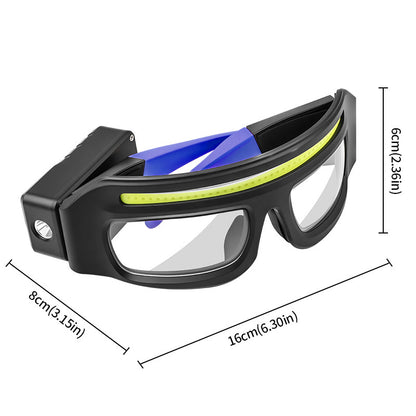 Multi-functional Glasses Light With Type-C Charging