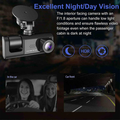 1080P Dual Lens Car Dash Cam