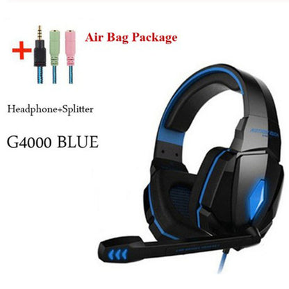 Wired Gaming Headset and Mouse Combo