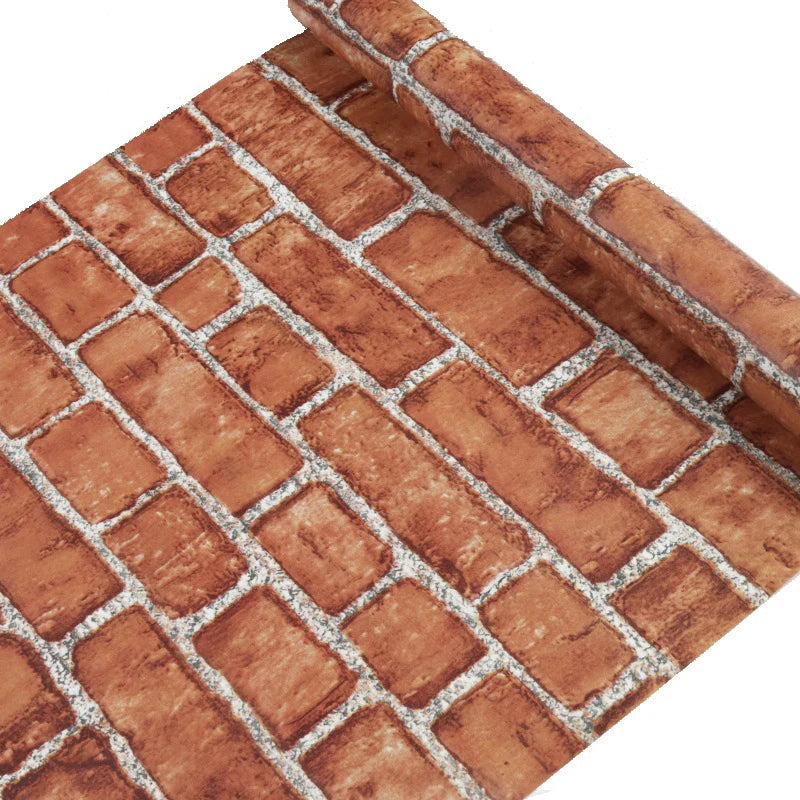 Self-Adhesive Brick PVC Wallpaper 45CM