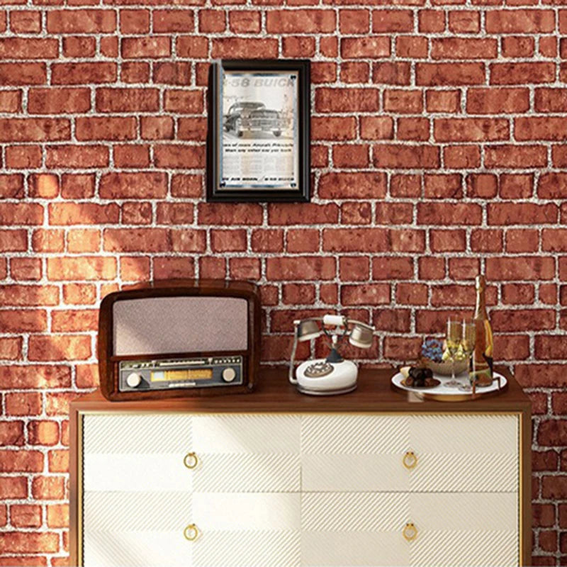 Self-Adhesive Brick PVC Wallpaper 45CM