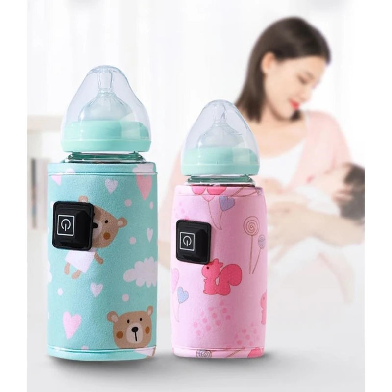 Portable USB Baby Bottle Warmer Travel Milk Warmer