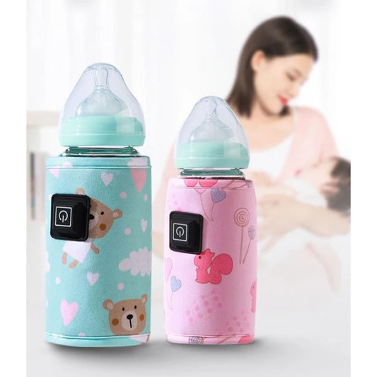 Portable USB Baby Bottle Warmer Travel Milk Warmer