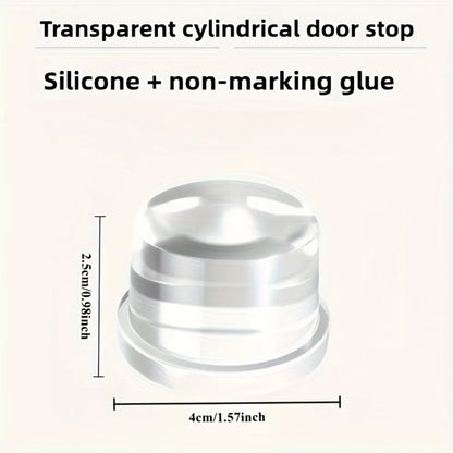 Transparent Silicone Door Stopper