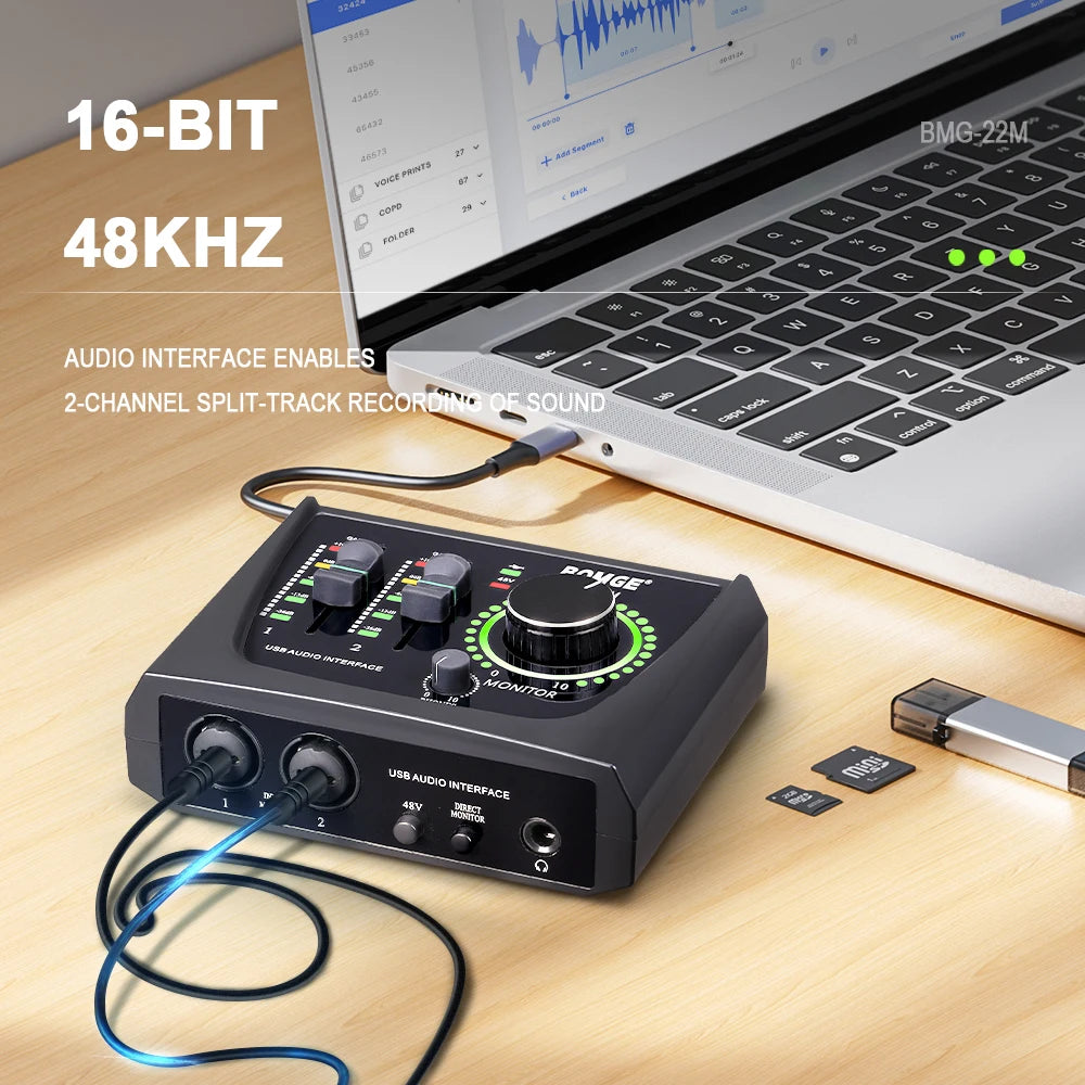 Mini 2-Channel USB Audio Interface