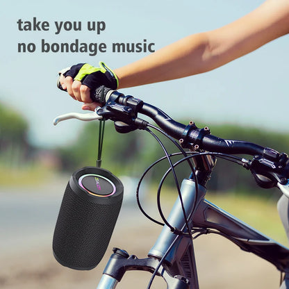 Portable 360° Stereo Bluetooth Speaker