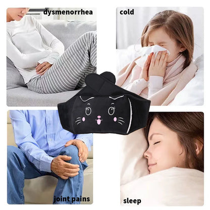 1000ml Hot Water Bottle Bag With Warm Pouch Waist Cover Belt Warmer Waist Bag