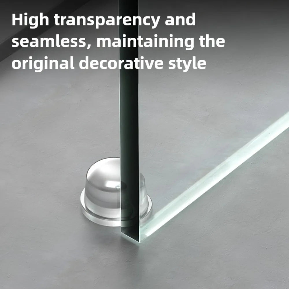 Transparent Silicone Door Stopper