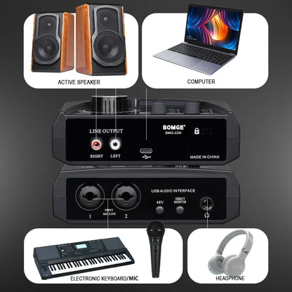 Mini 2-Channel USB Audio Interface