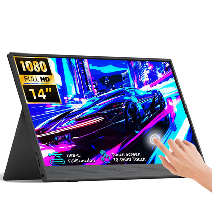 14 Inch 1080P Portable Monitor 400cd/m²