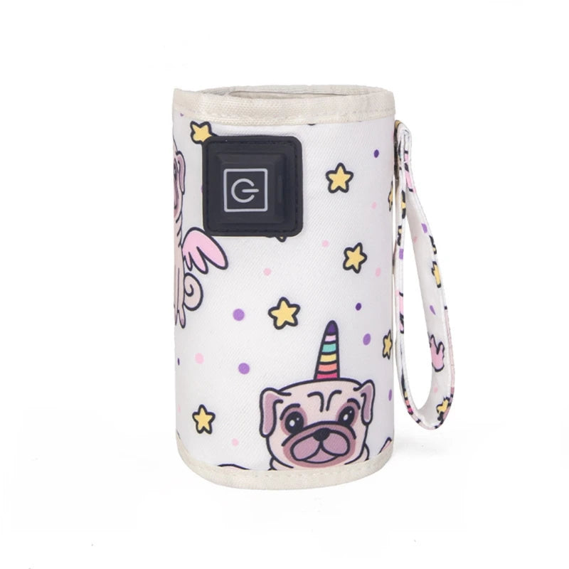 Portable USB Baby Bottle Warmer Travel Milk Warmer