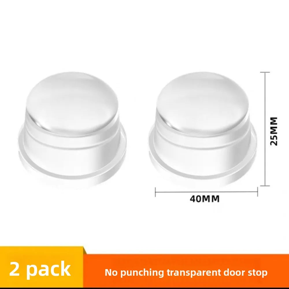 Transparent Silicone Door Stopper