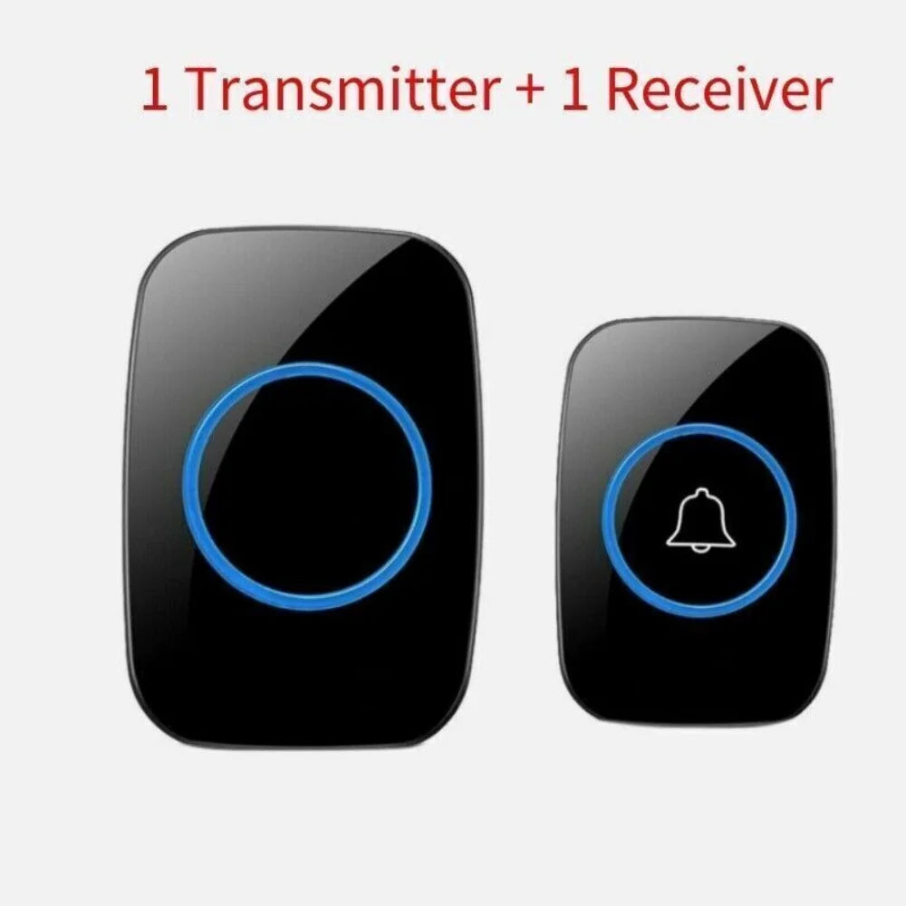 Wireless Door Bells Waterproof Long Range Battery Home Cordless Doorbell
