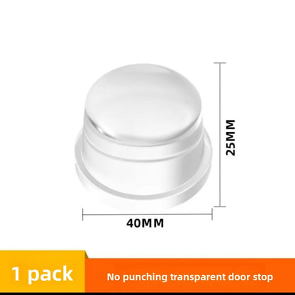 Transparent Silicone Door Stopper