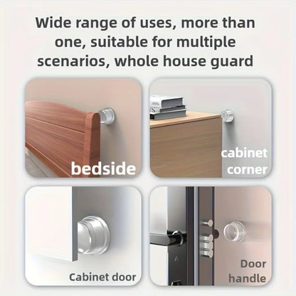 Transparent Silicone Door Stopper