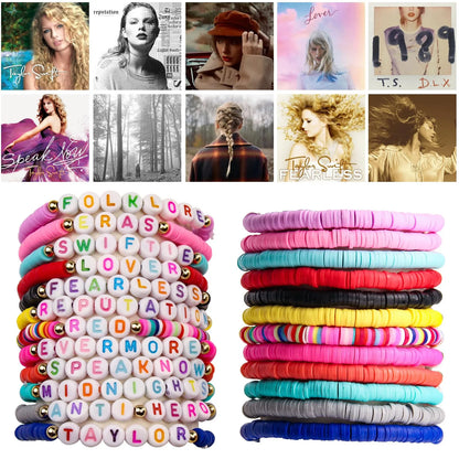 Bracelets Fashion Basics And Versatile Inspiration Couple Bracelet Letter Printed Beaded Bracelet