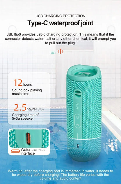 Portable Waterproof Bluetooth Speaker