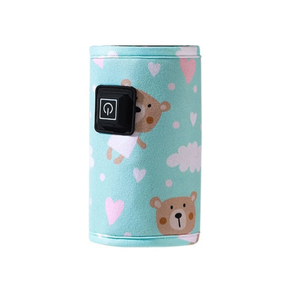 Portable USB Baby Bottle Warmer Travel Milk Warmer