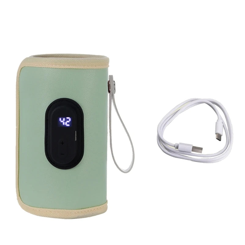 Portable USB Baby Bottle Warmer Travel Milk Warmer