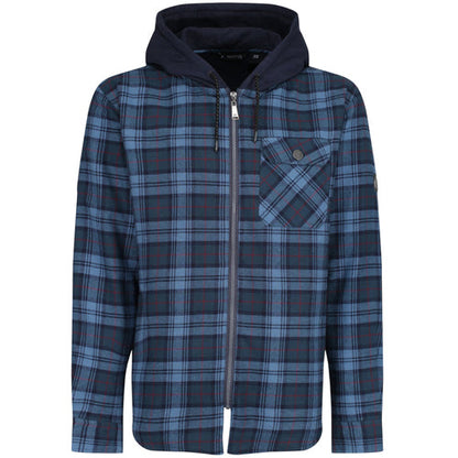 Mens Fleece Lined Check Shirt TRS205