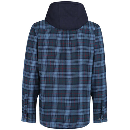 Mens Fleece Lined Check Shirt TRS205