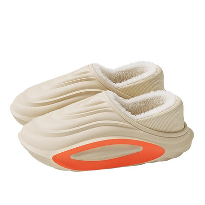 Thick-soled Waterproof Non-slip Fleece-lined Insulated Cotton Shoes Unisex