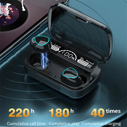TWS Wireless Waterproof Sports Earphones