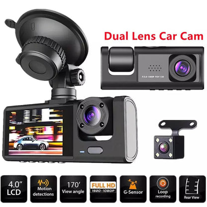 1080P Dual Lens Car Dash Cam